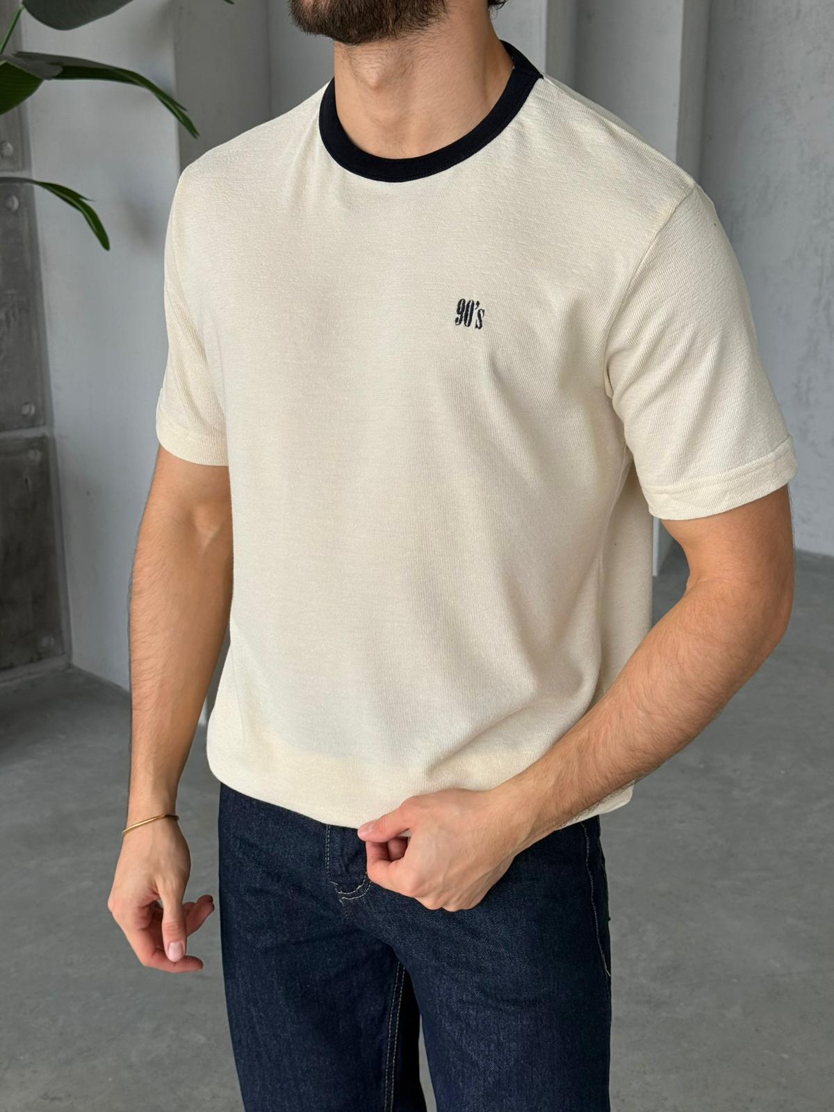 T-shirt 90'S - Cream| TST.016