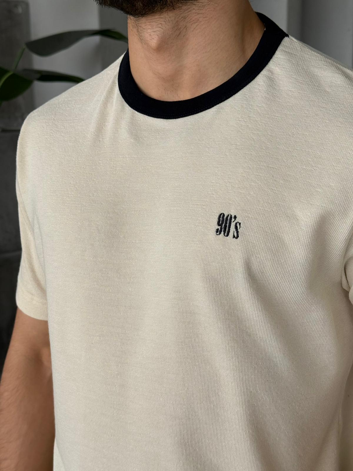 T-shirt 90'S - Cream| TST.016