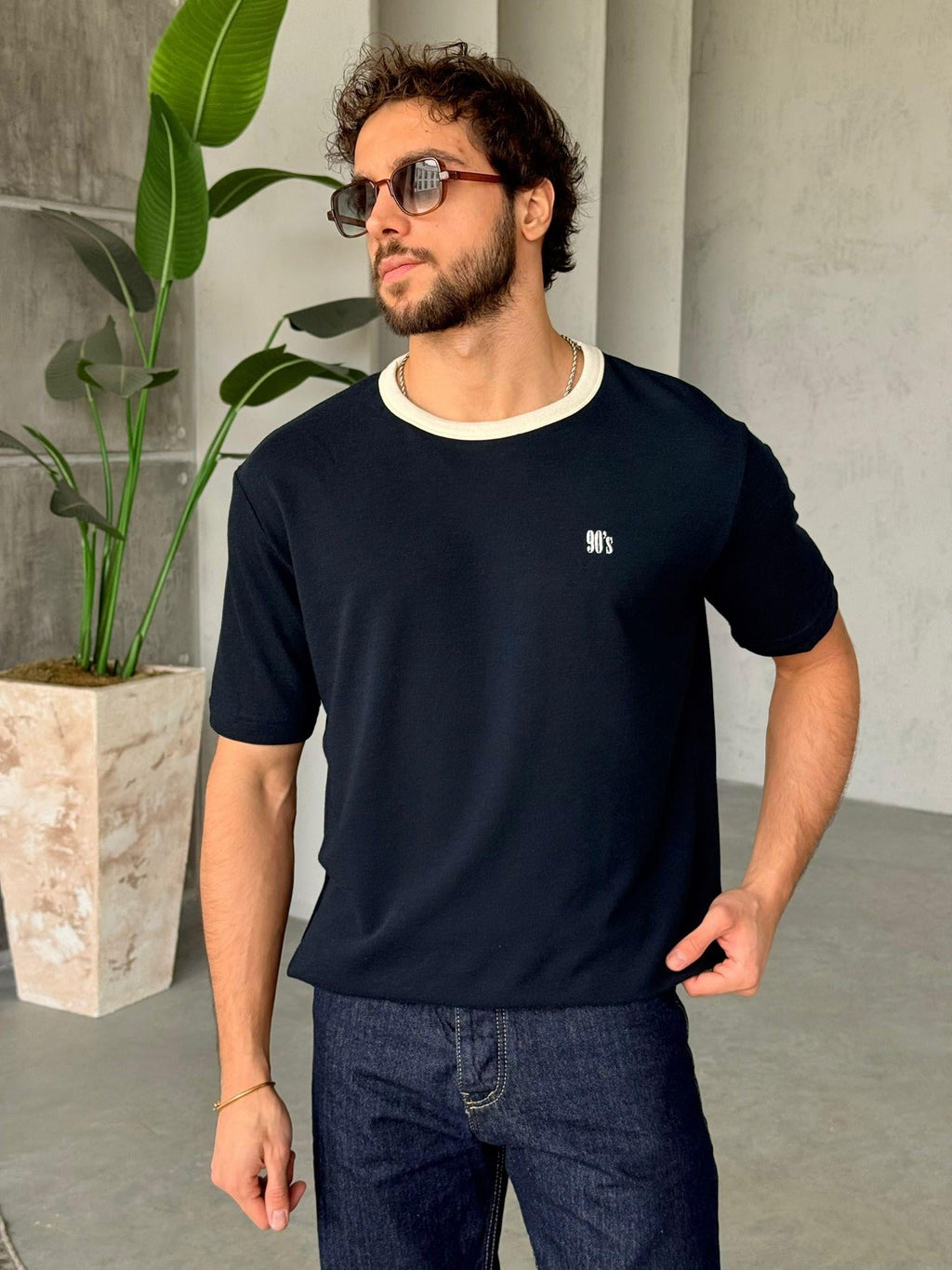 T-shirt 90'S - Navy | TST.016