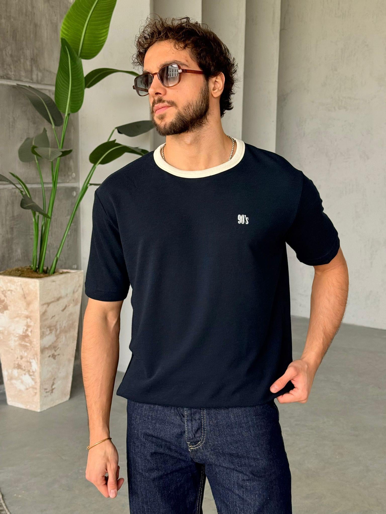 T-shirt 90'S - Navy | TST.016
