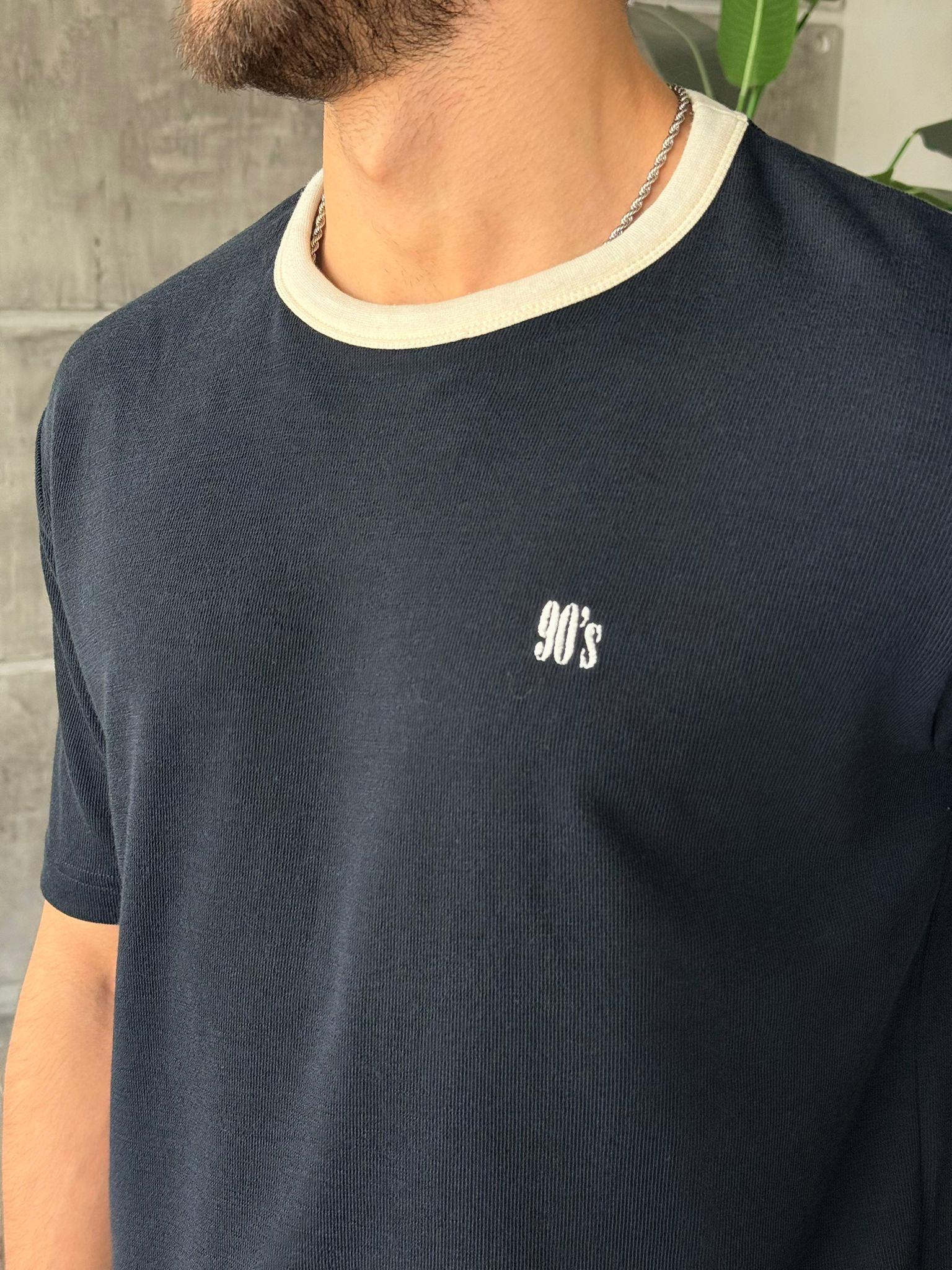 T-shirt 90'S - Navy | TST.016