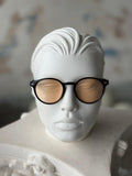 Clear Lens Black Frame Sunglasses