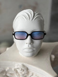 Gradient Lens Black Frame Sunglasses