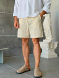 Linen Short - Cream