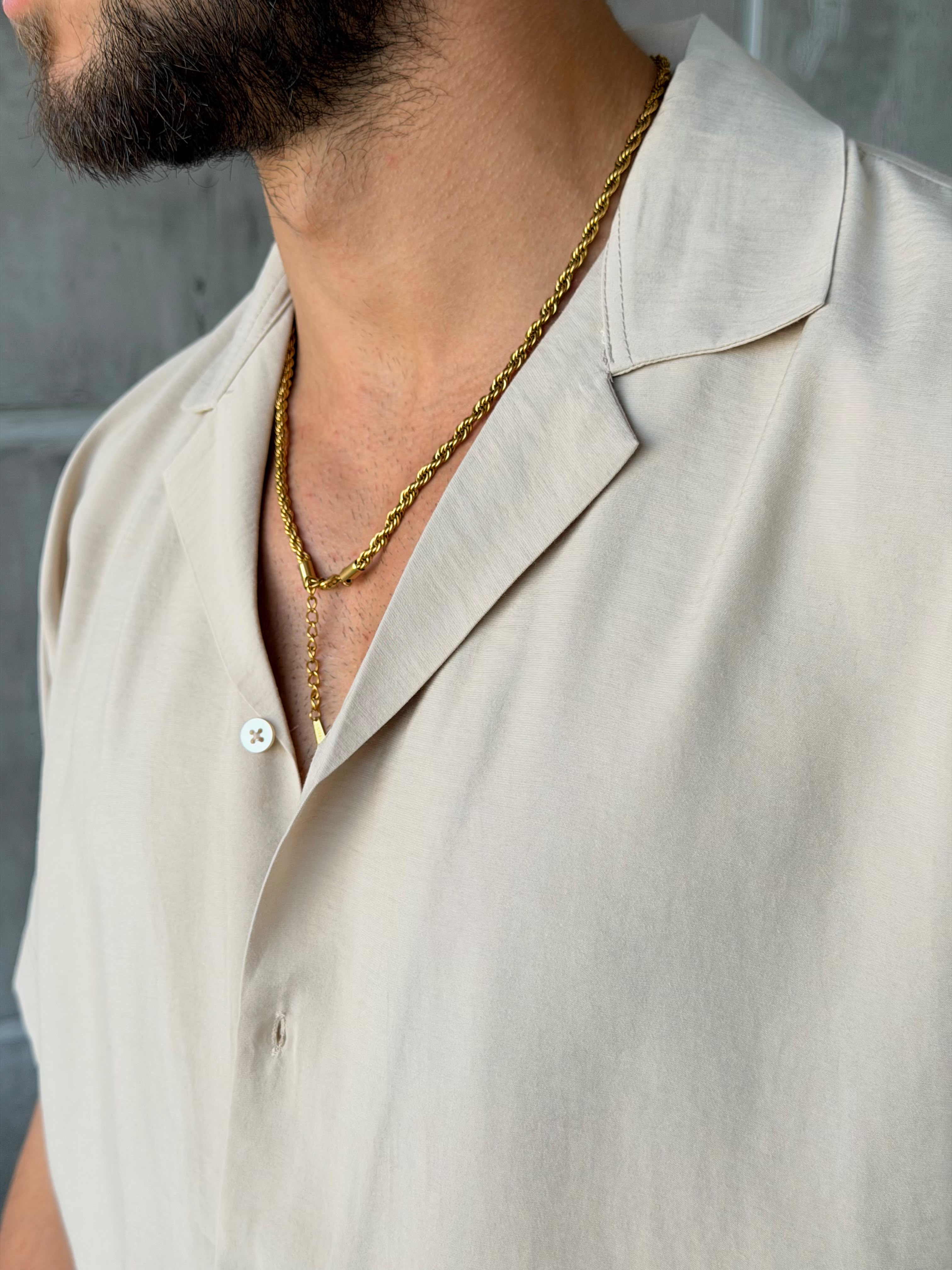 Shirt Modal Oversize - Cream