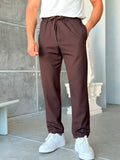 Jogger Pants - Brown