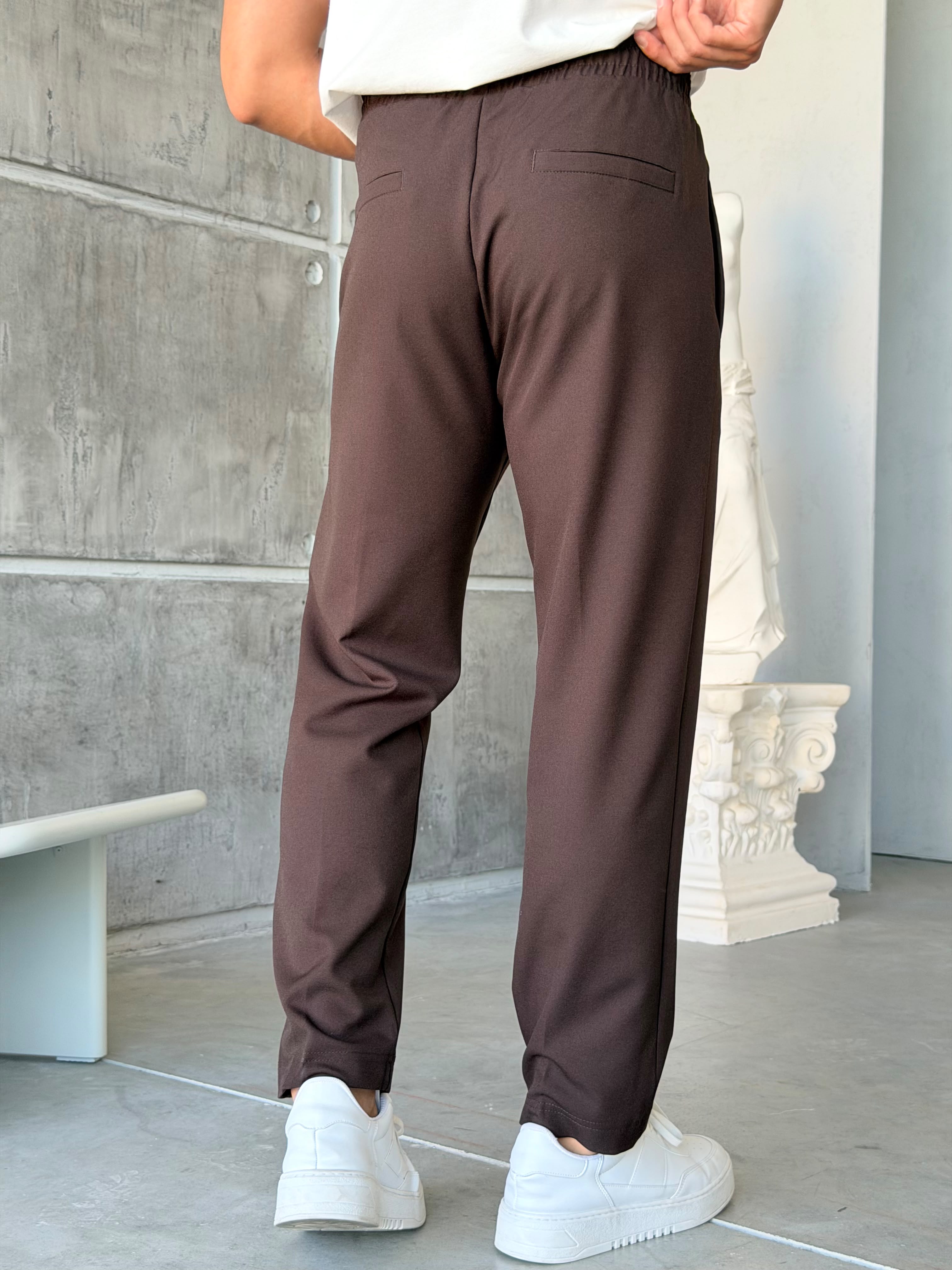 Jogger Pants - Brown