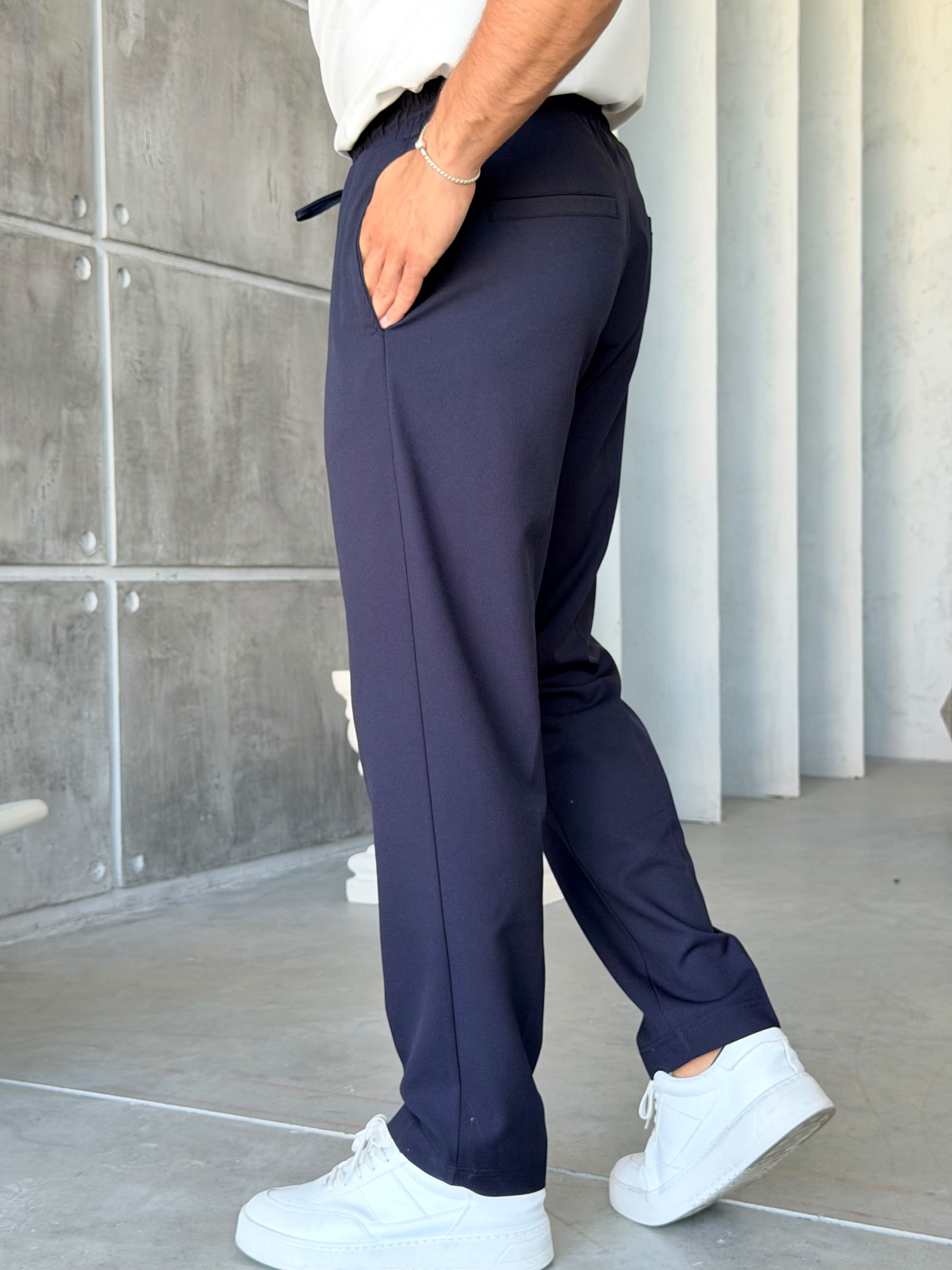 Jogger Pants - Navy Blue