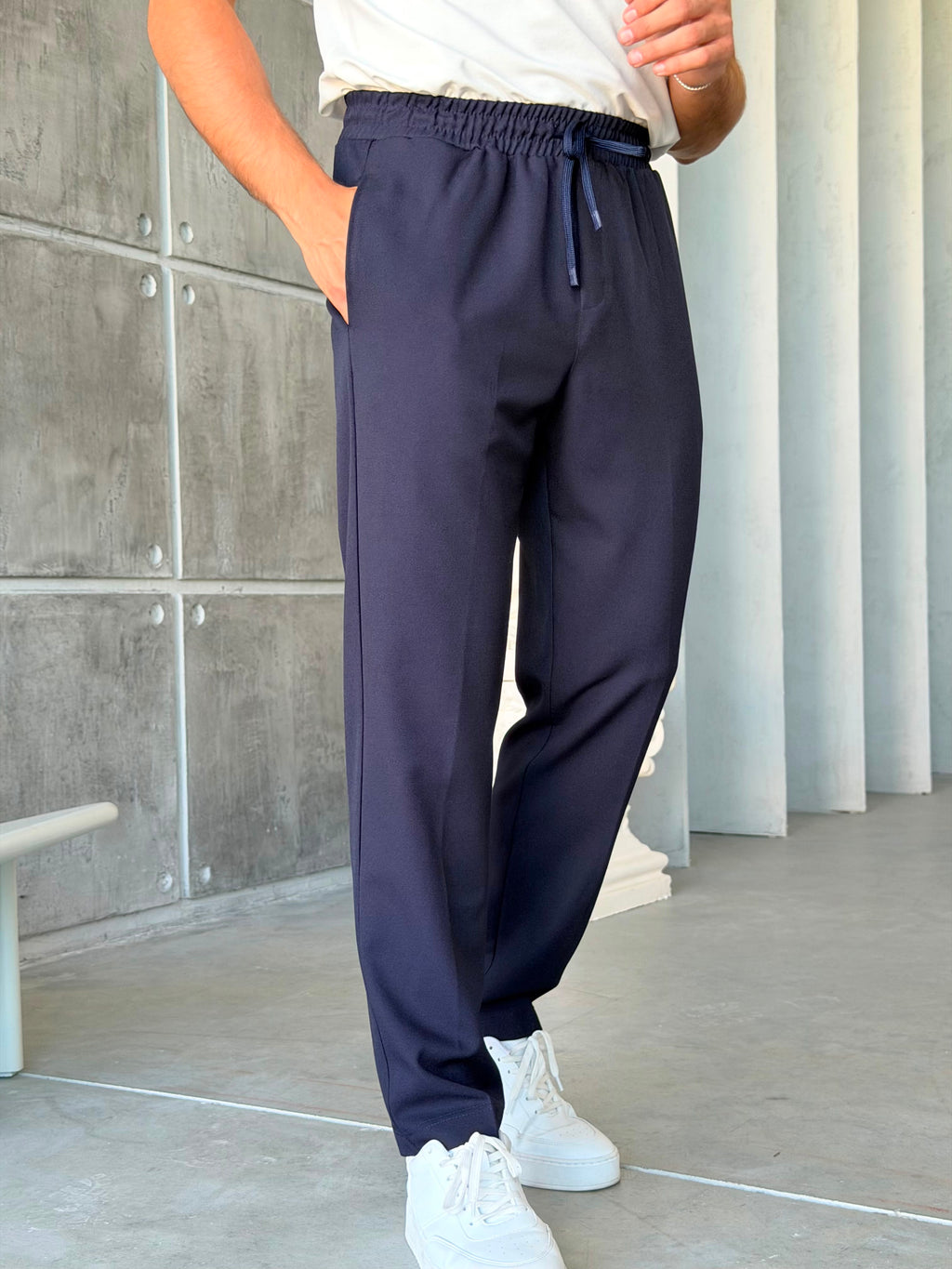 Jogger Pants - Navy Blue