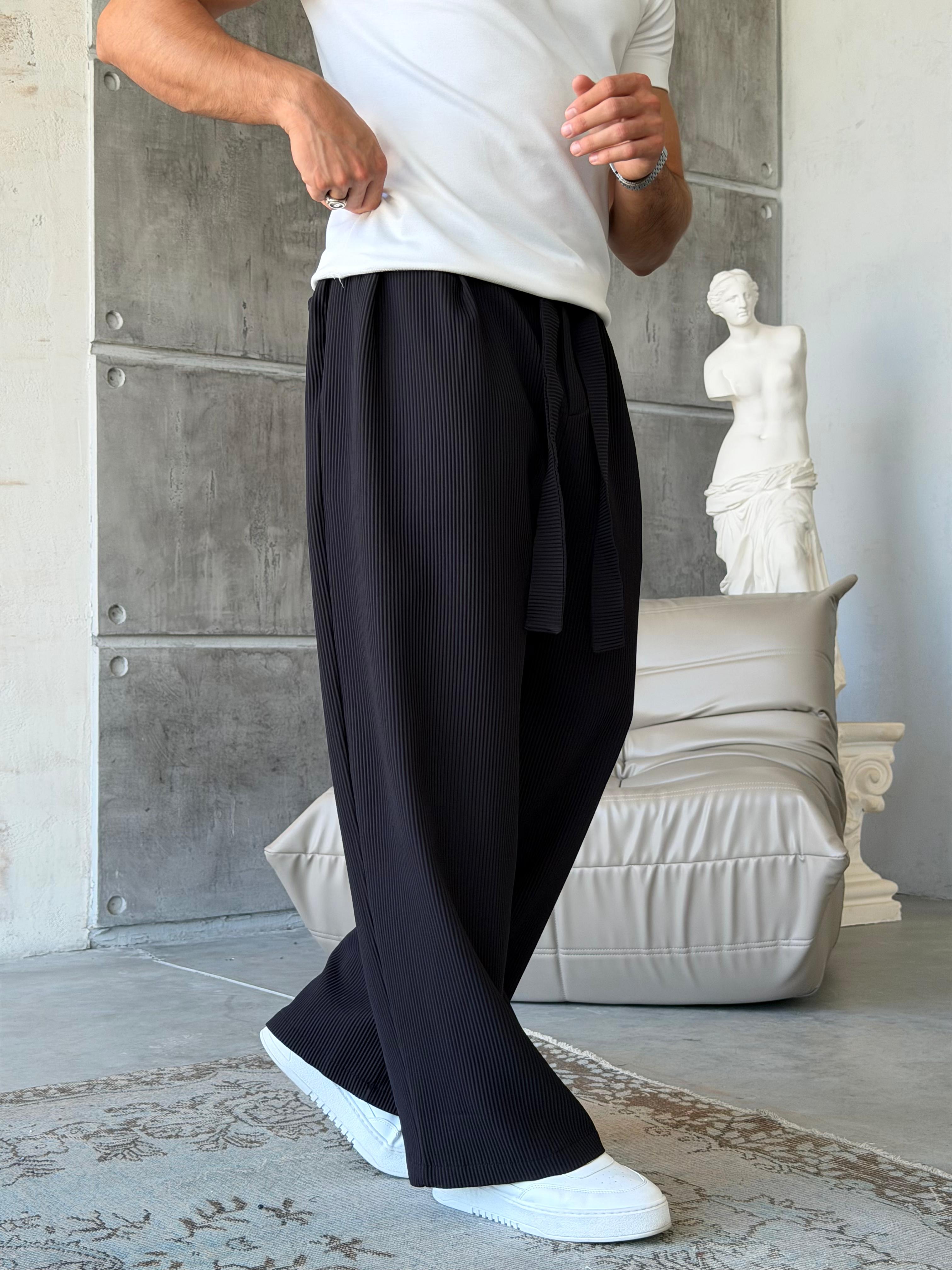 Ottoman Pants – Black