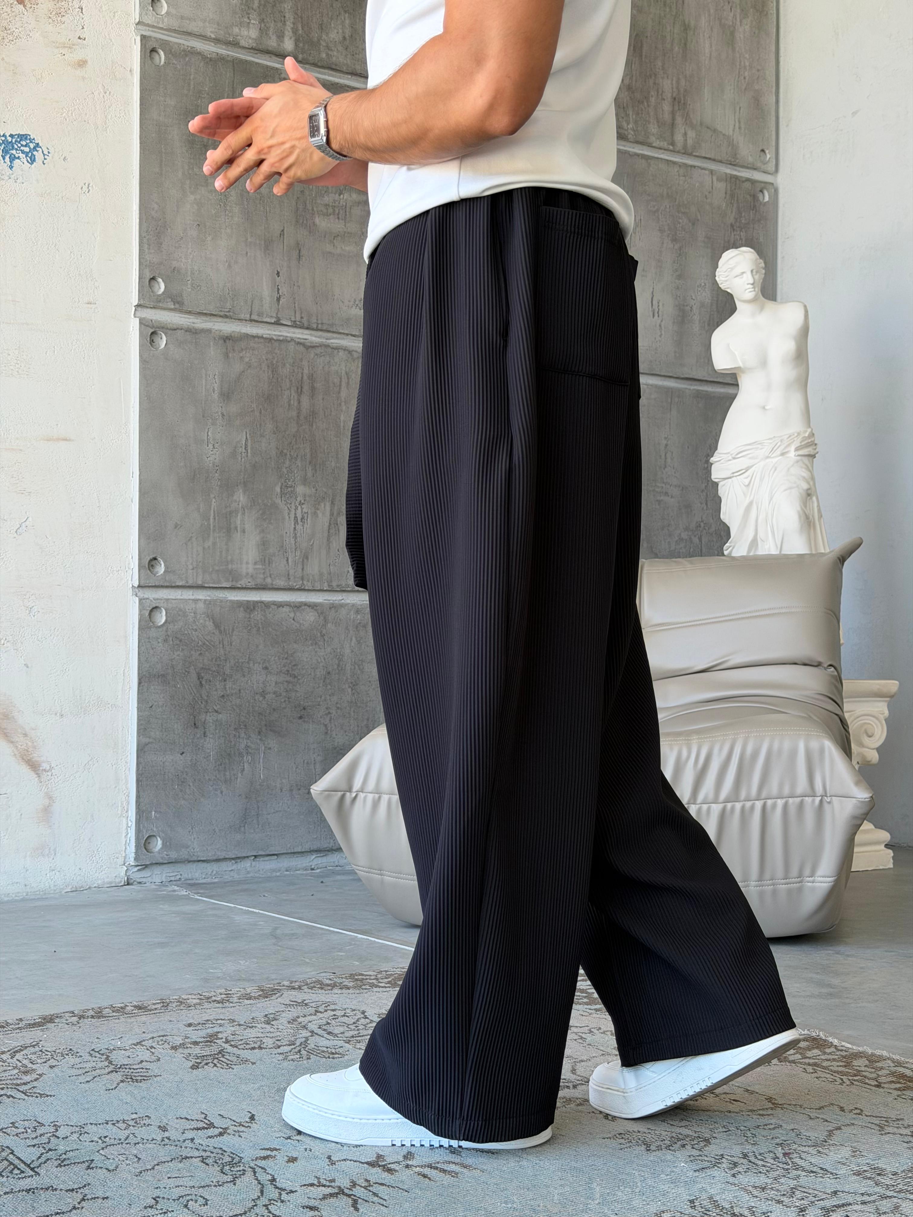 Ottoman Pants – Black