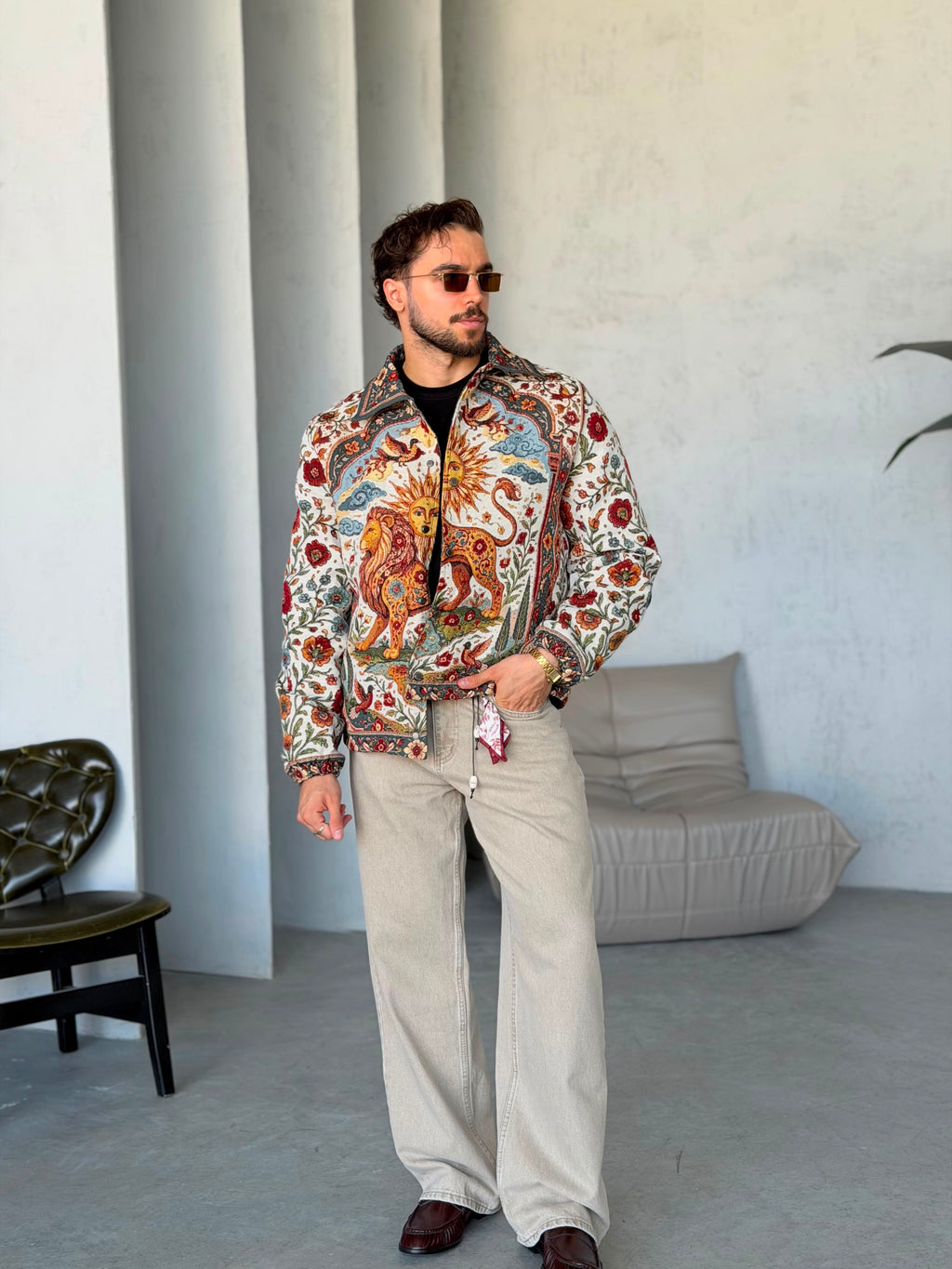 King Pattern Premium Lined Jacket