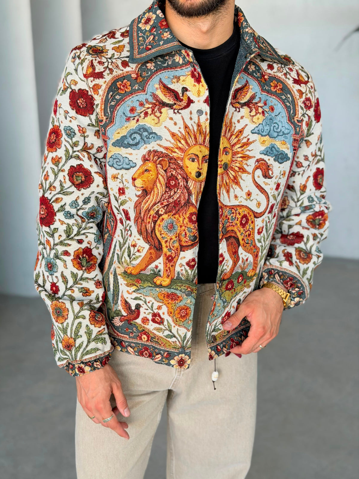 King Pattern Premium Lined Jacket
