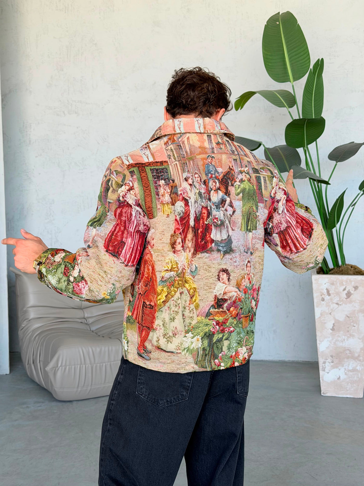 French Pattern Premium Lined Jacket