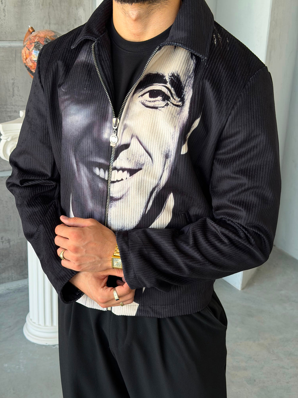 TONNY Premium Printed Zip Jacket