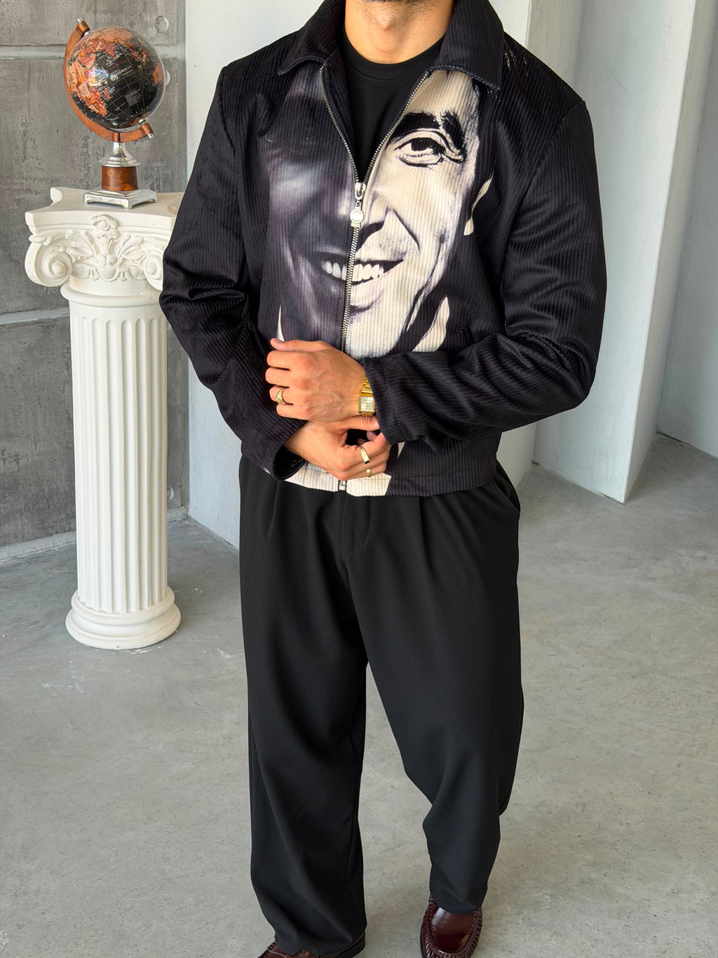 TONNY Premium Printed Zip Jacket