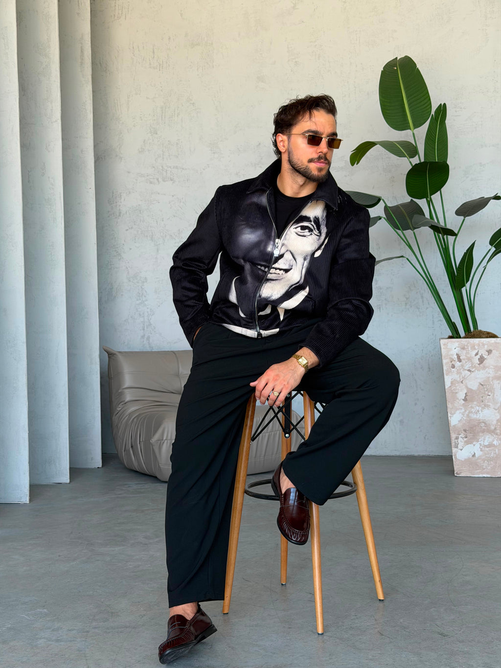 TONNY Premium Printed Zip Jacket