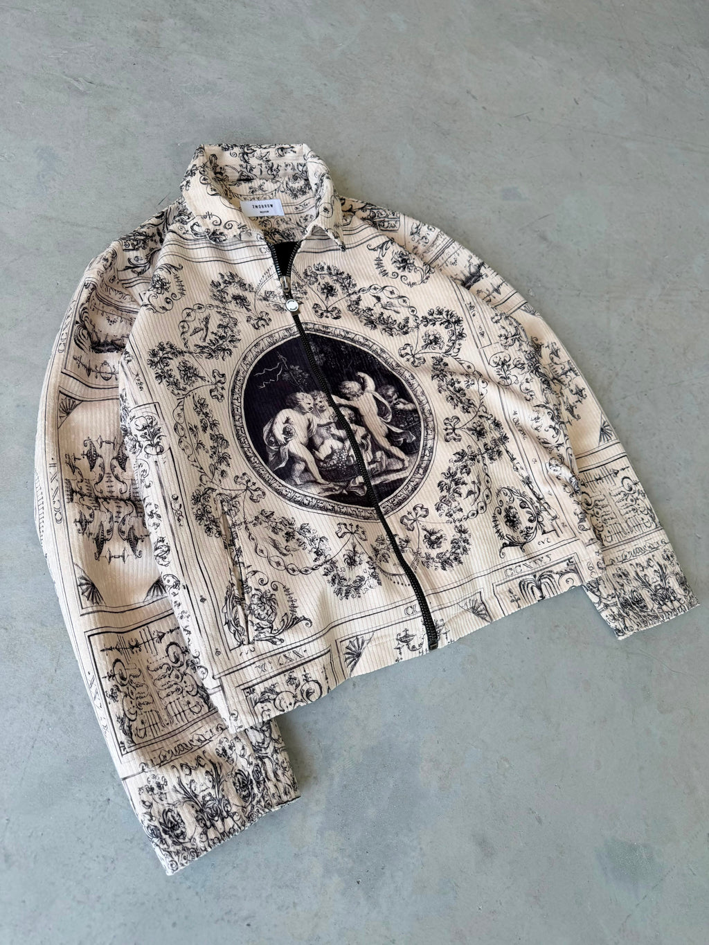 ANGEL Premium Printed Zip Jacket
