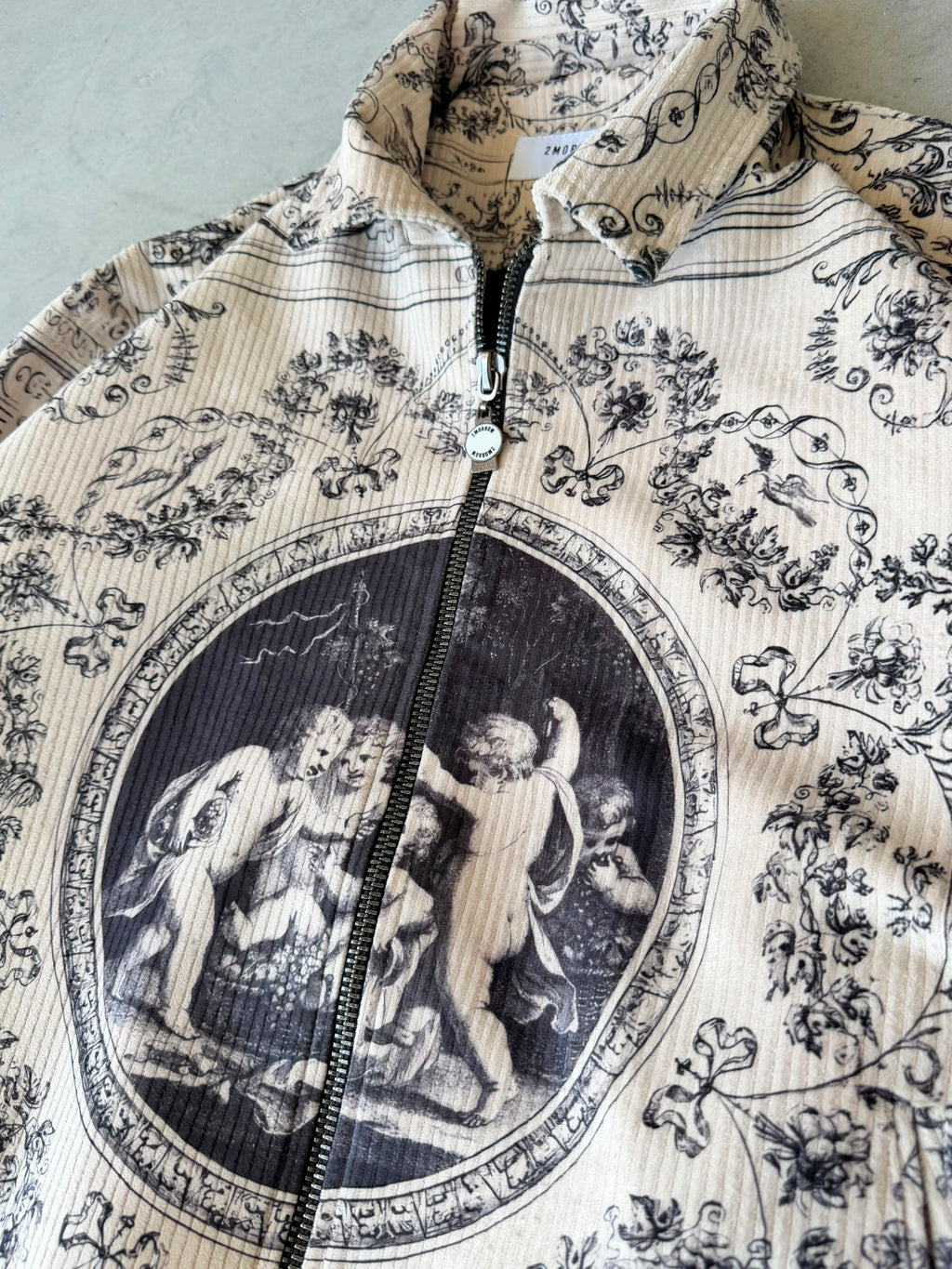 ANGEL Premium Printed Zip Jacket