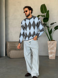 Baklava Knit – Baby Blue Grey