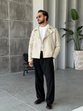 Modern Trench Jacket – Cream