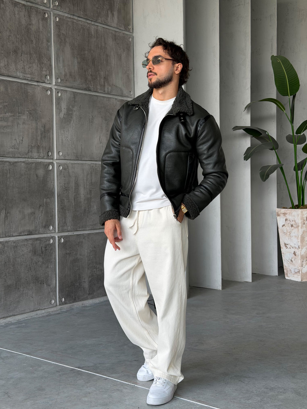 Vintage Pilot Jacket – Khaki