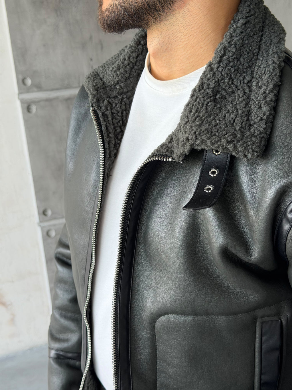 Vintage Pilot Jacket – Khaki