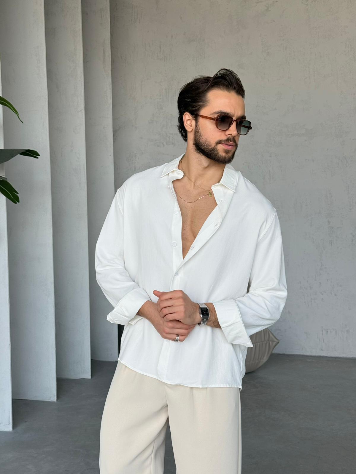 Shirt Modal - White | GML.01