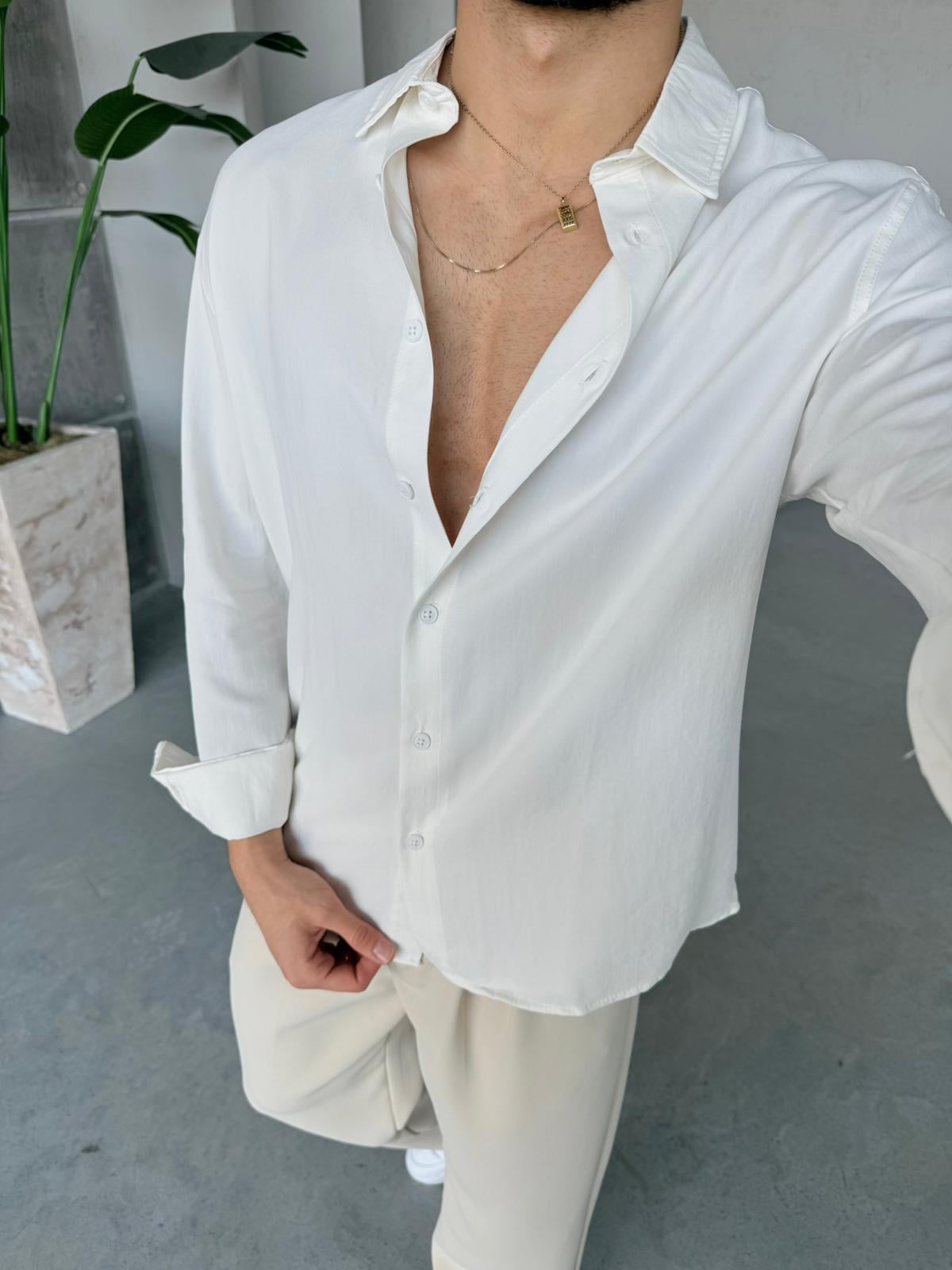Shirt Modal - White | GML.01