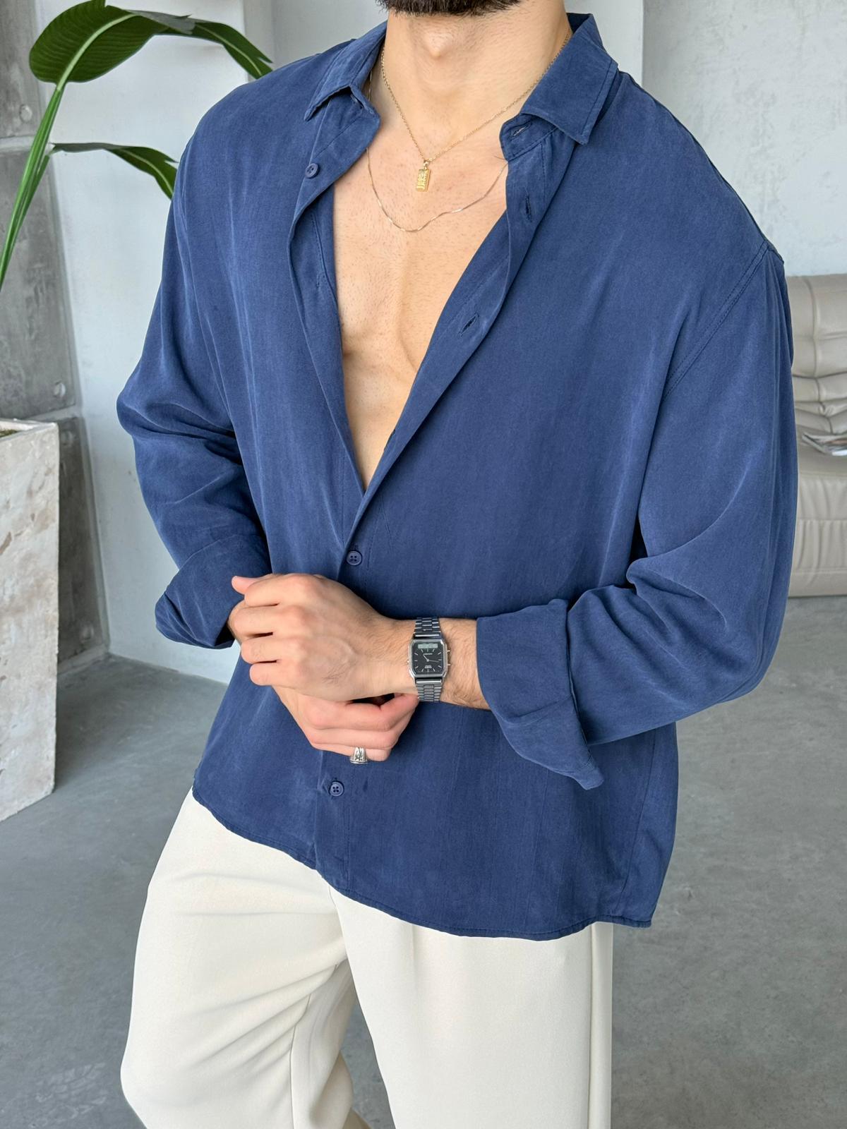 Shirt Modal - Navy | GML.01