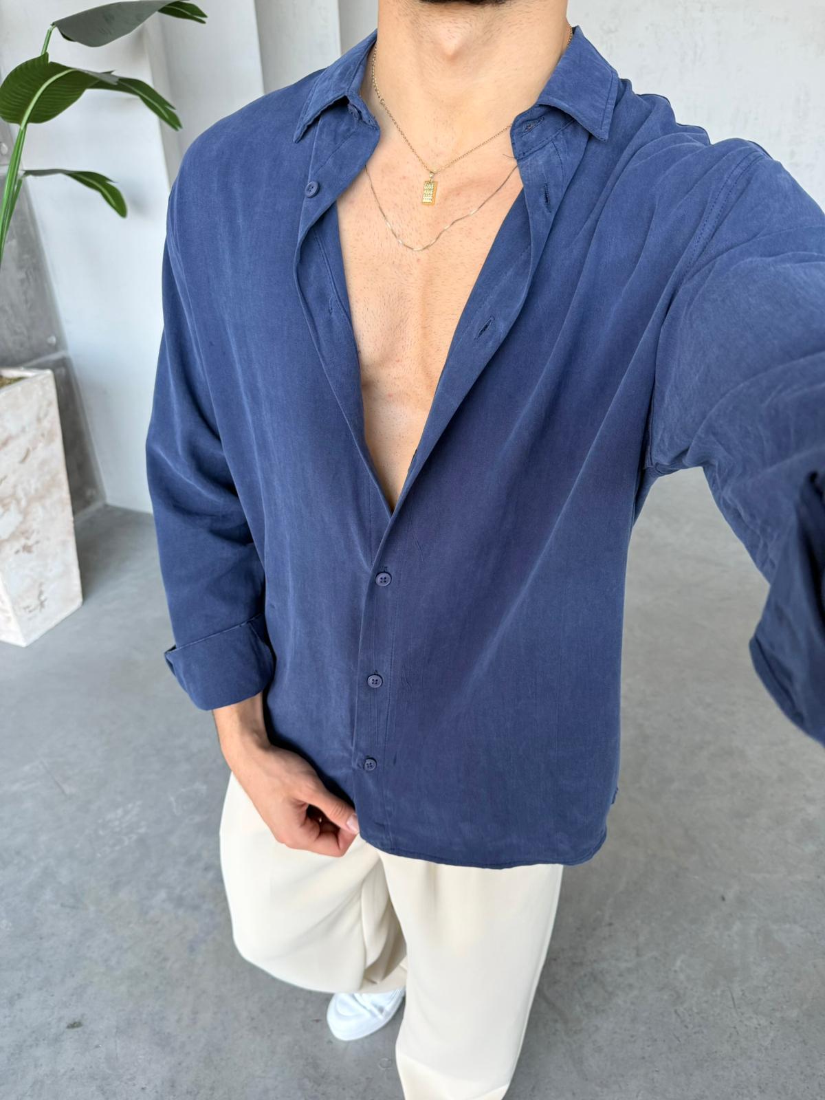 Shirt Modal - Navy | GML.01