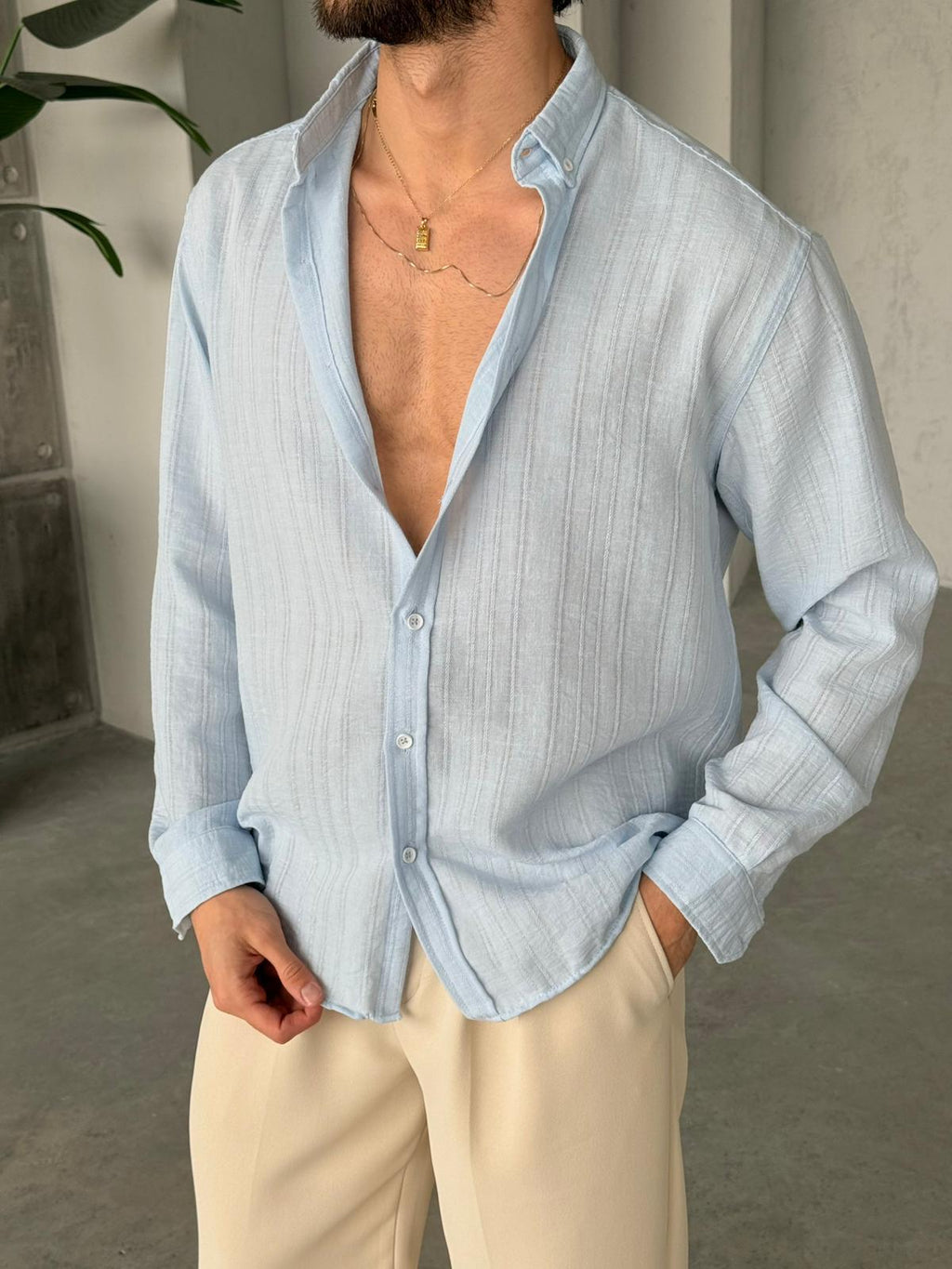 Striped Oversized Shirt - Baby | GML.03