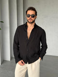 Premium Cotton Shirt – Black | GML.04