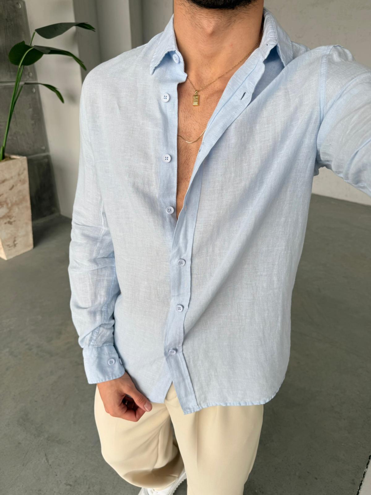 Premium Cotton Linen Shirt – Baby | GML.04