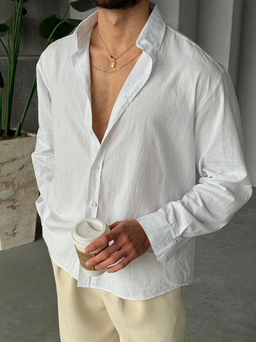 Fresh Linen Shirt - White | GML.05