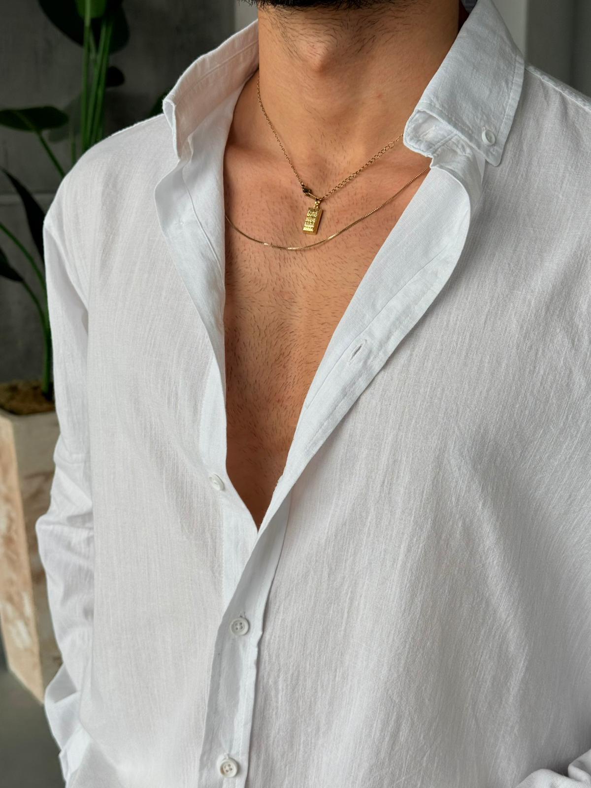Fresh Linen Shirt - White | GML.05
