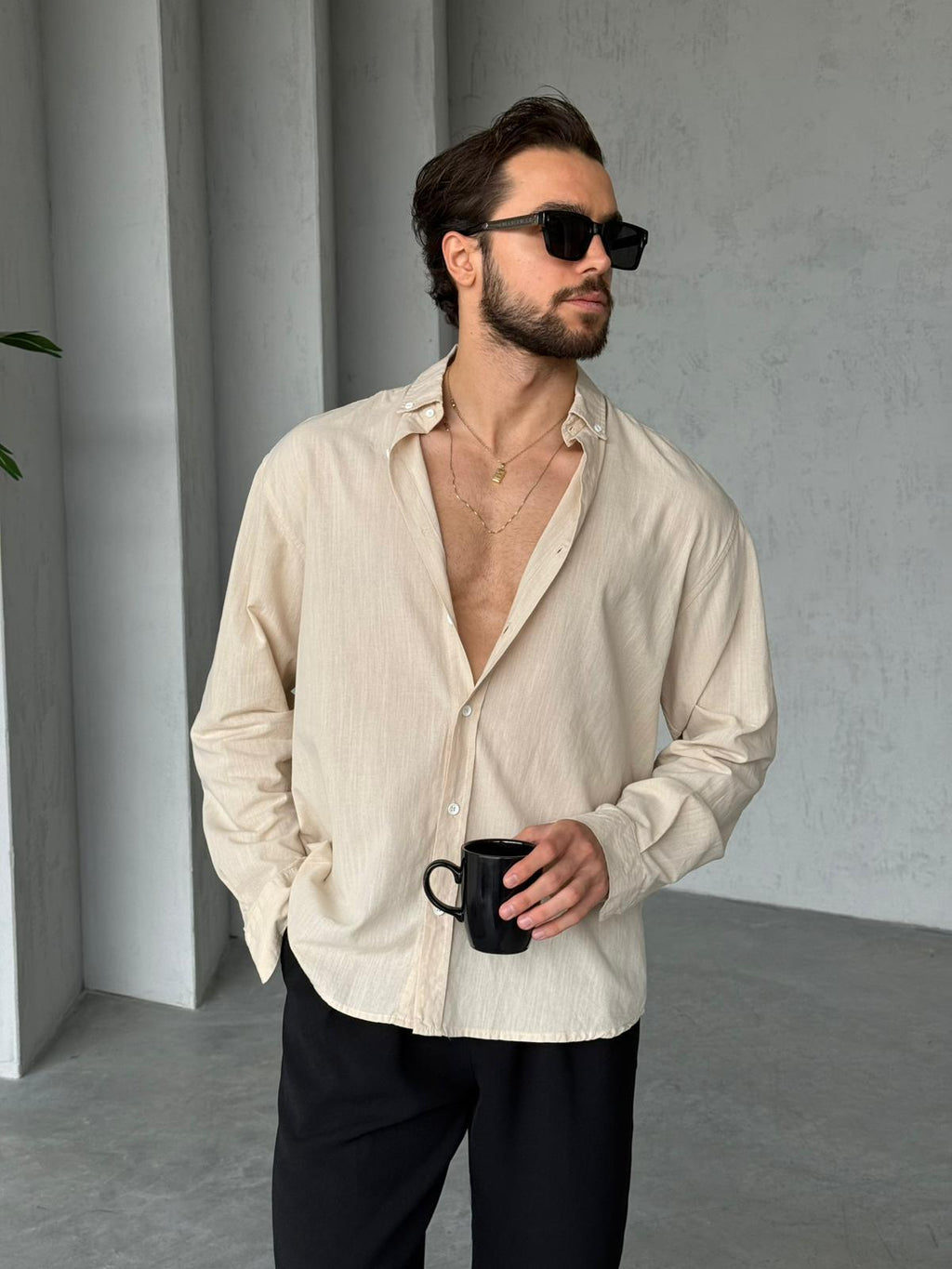 Fresh Linen Shirt - Cream | GML.05