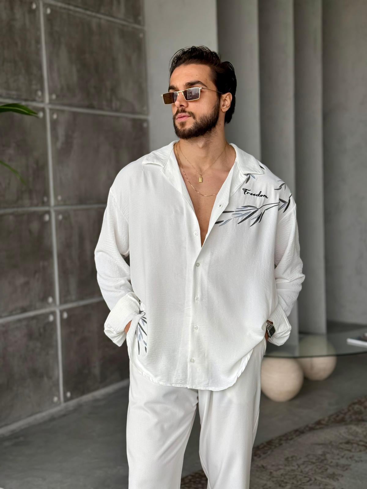 Freedom Shirt - White | GML.07
