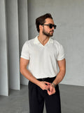 T-shirt Basic Polo - White | TST.07
