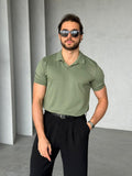 T-shirt Basic Polo - Green | TST.07