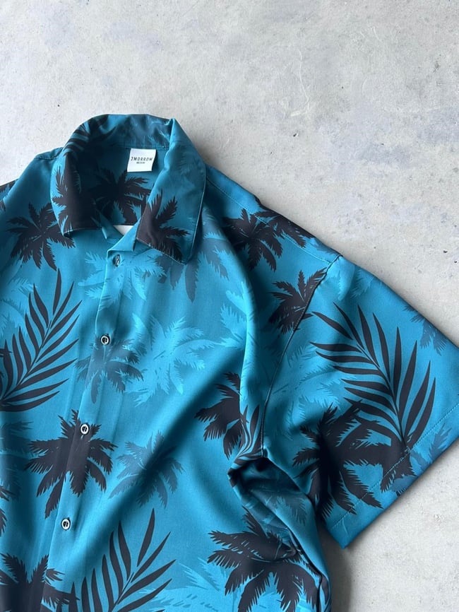 PALMA BLUE Oversize Shirt | GML.016