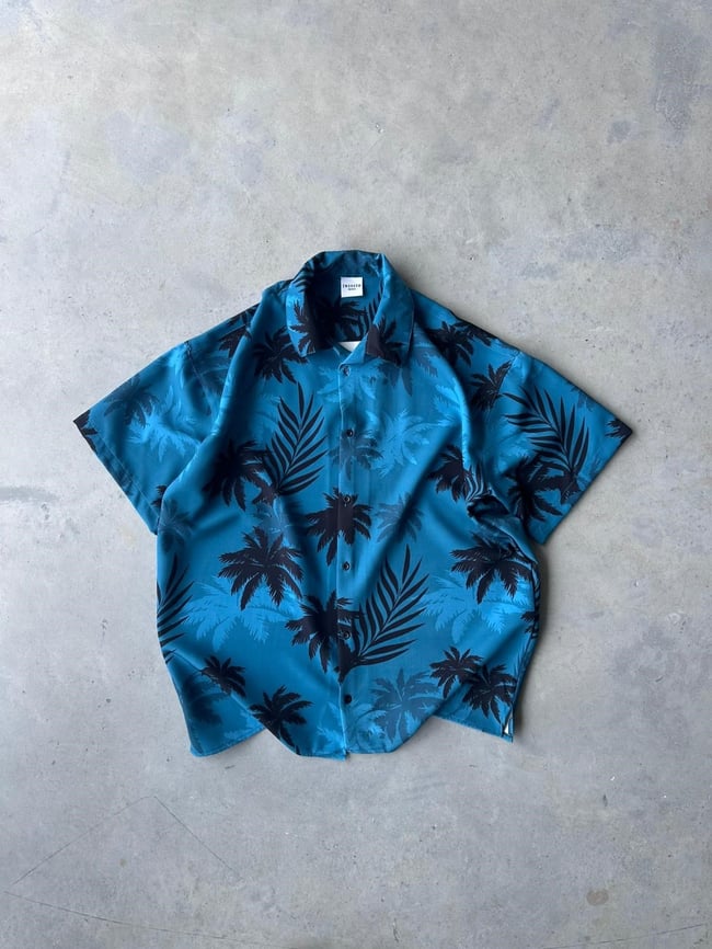 PALMA BLUE Oversize Shirt | GML.016