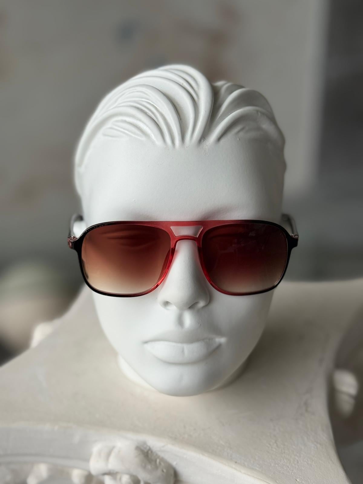 Gradient Lens Gradient Frame Sunglasses