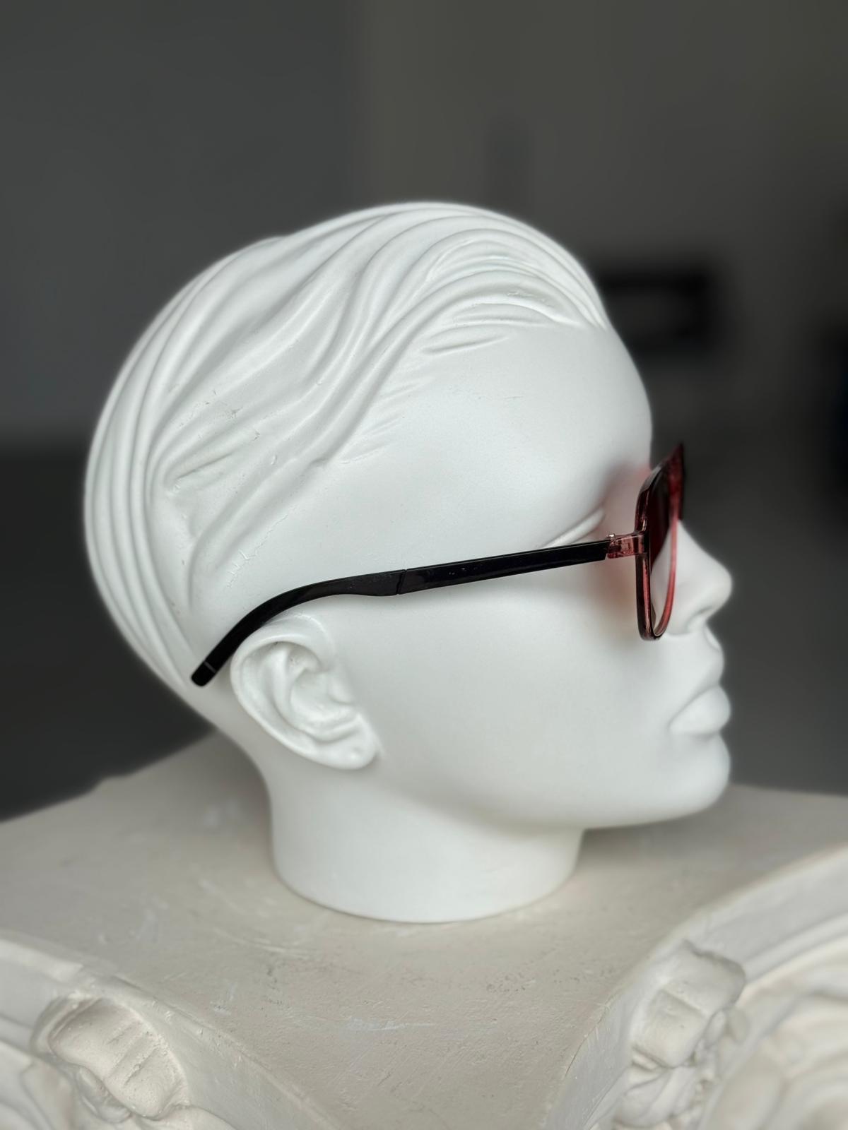 Gradient Lens Gradient Frame Sunglasses