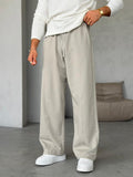 Stitch Detail Baggy Sweatpants – Gri
