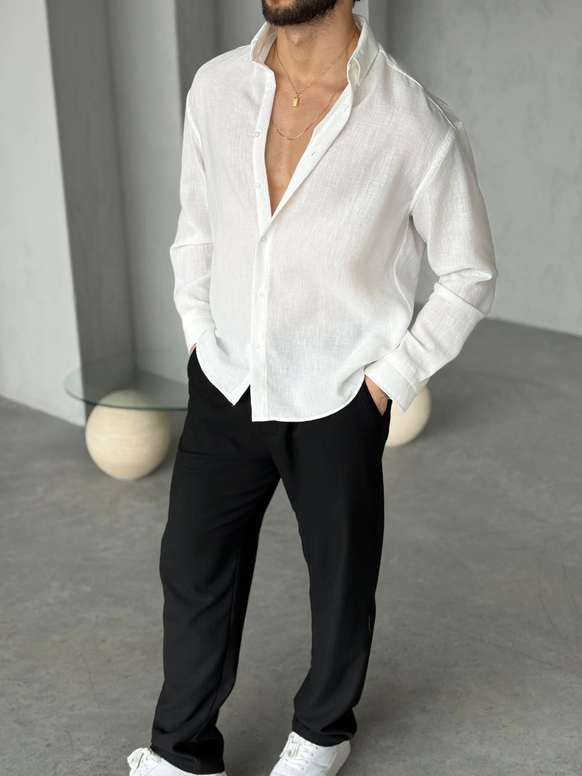 Kemishe Oversize - e bardhe