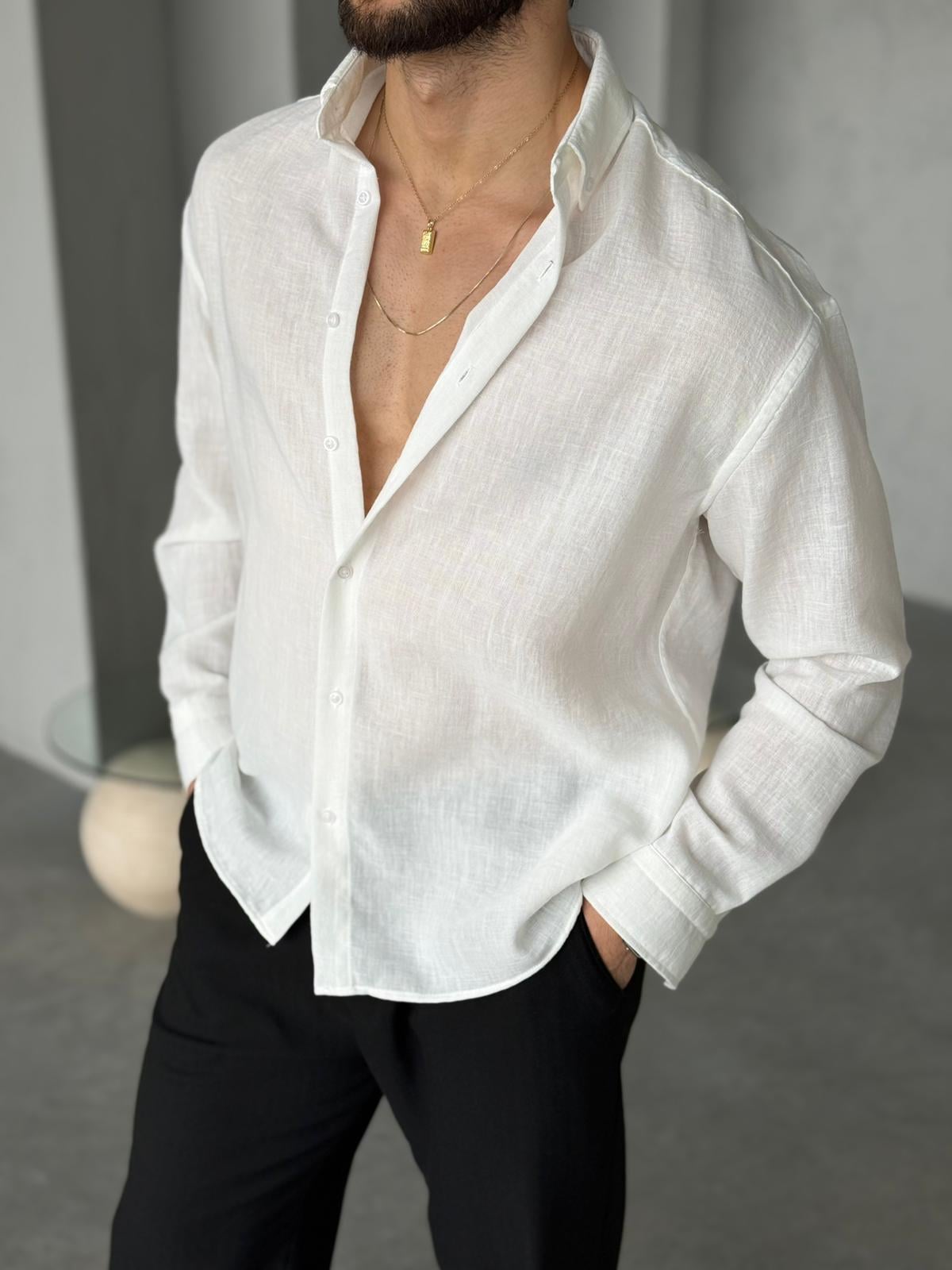 Kemishe Oversize - e bardhe