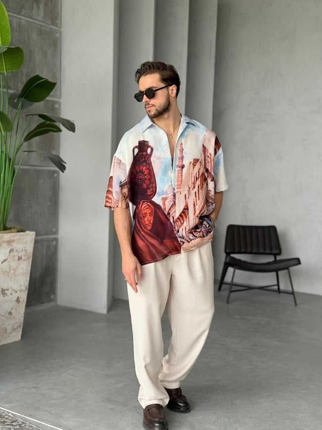 GİPSY Oversize Shirt |  GML.016