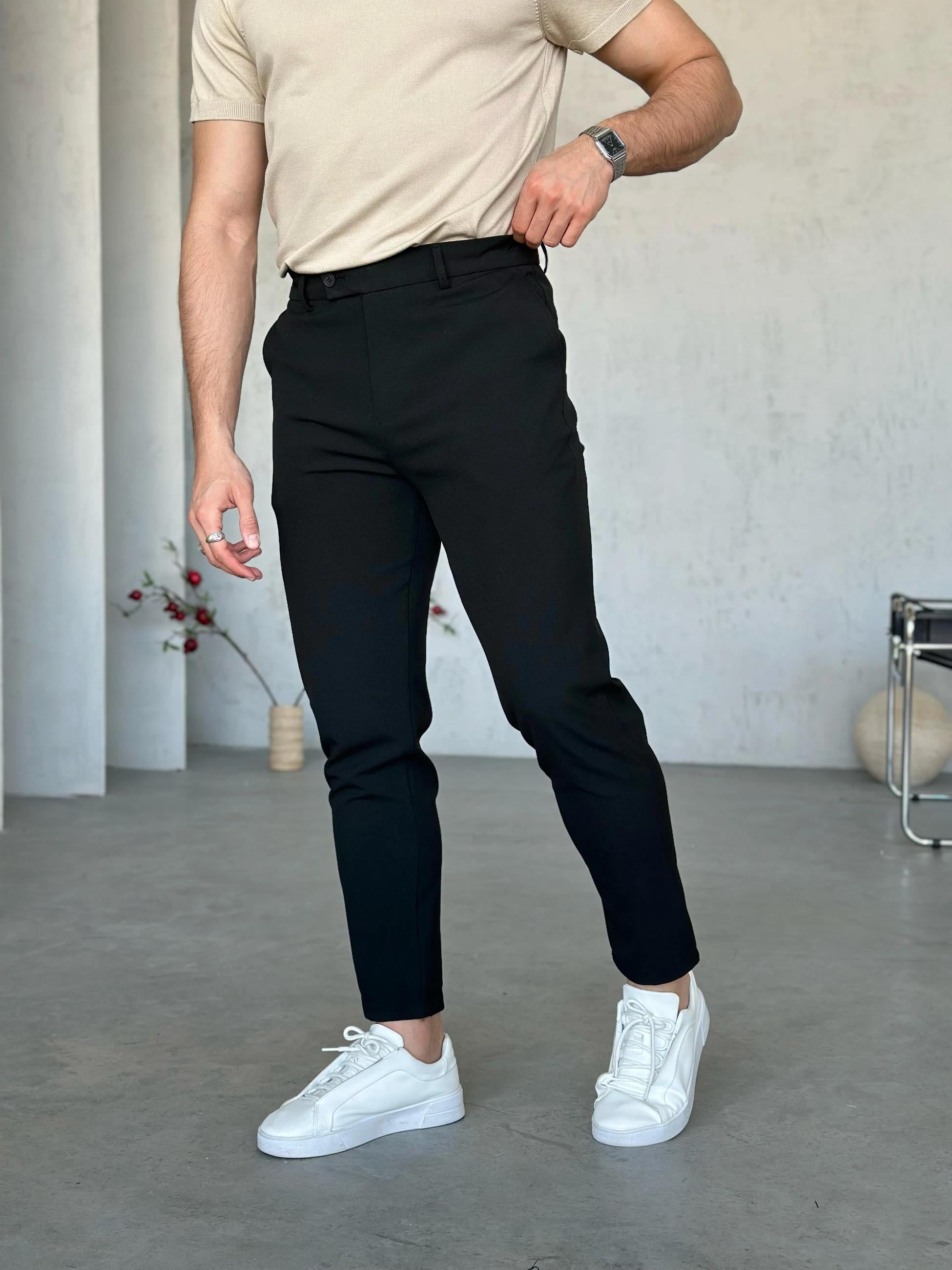 Pantolona Slim - Black