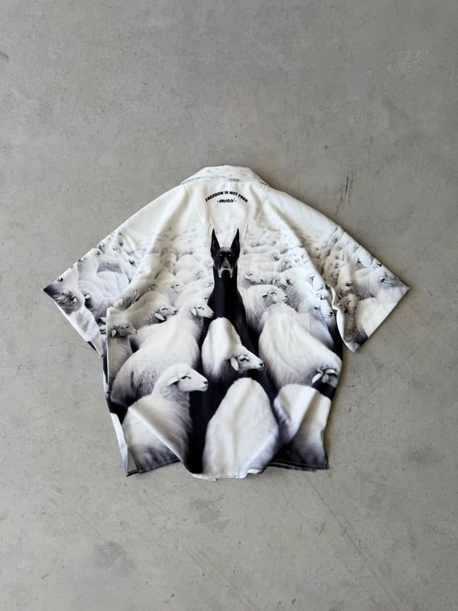 LONELY DOG Oversize Shirt